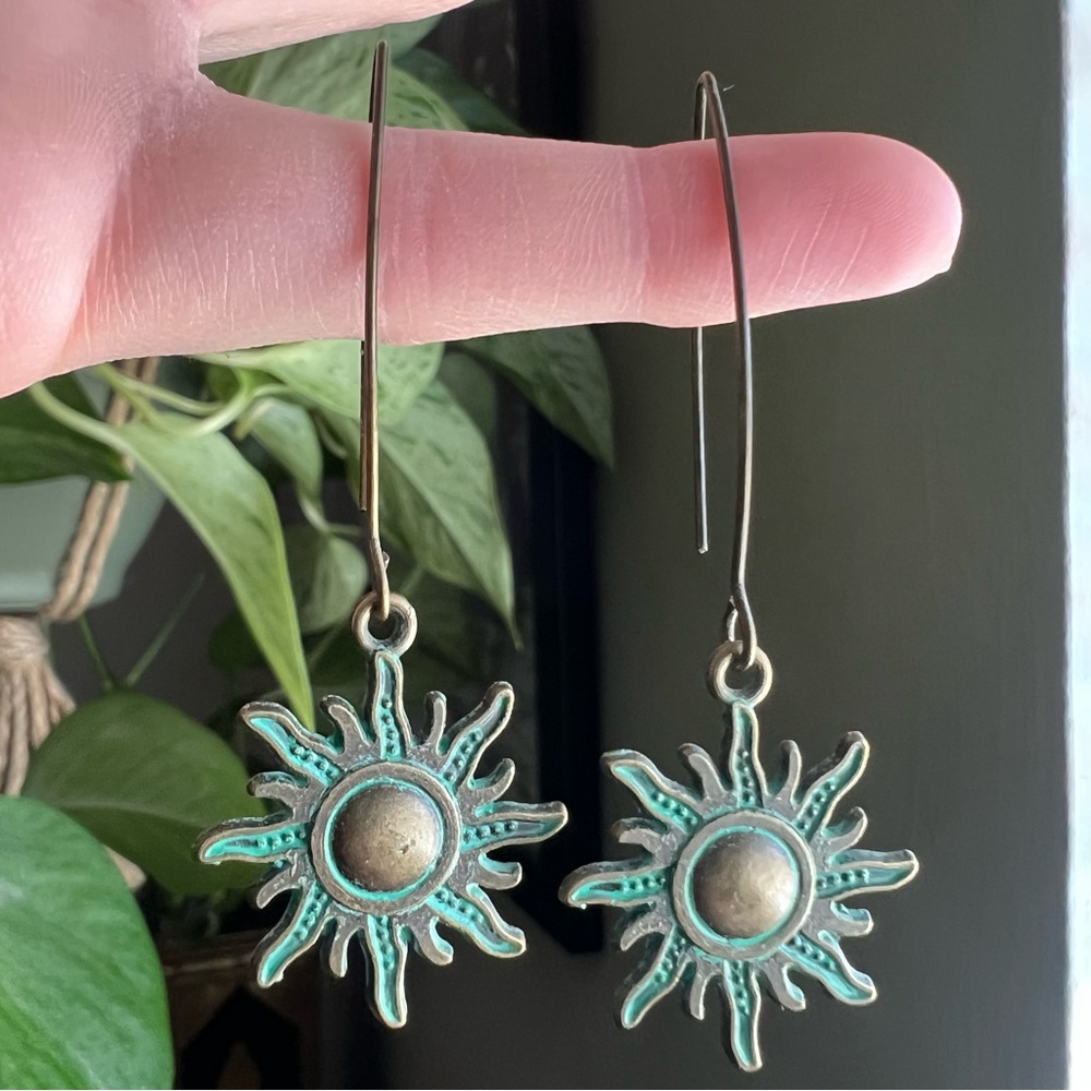 Free People Sun Earrings